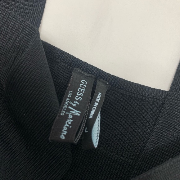 Black Formal Dress - Guess by Marciano- size Large - Picture 2 of 3